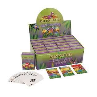 MINI HRAC&Iacute; KARTY &ndash; MODEL: DINOSAURUS V DISPLAYI (24 ks)