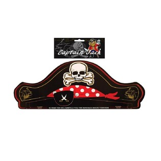 Pir&aacute;tsk&yacute; Klobouk CAPTAIN JACK (1 S&aacute;ček po 6 ks)