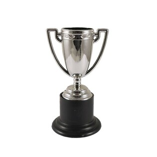 Poh&aacute;r pro v&iacute;těze &ndash; 10 cm &ndash; Stř&iacute;brn&yacute; (12 ks)