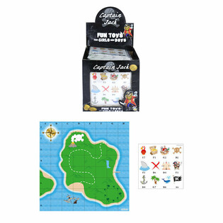 PIR&Aacute;TSK&Aacute; MAPA POKLADU + SAMOLEPKY (240 ks)