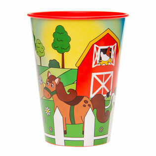 KELÍMEK NA PITÍ / KELÍMEK NA ZMRZLINU ZVÍŘÁTKA ZE STATKU - 260 ML (12 ks)