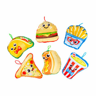 Ply&scaron;ov&yacute; mix Fast Food občerstven&iacute; - 14 cm (24 ks)
