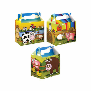 Dětsk&yacute; Menu Box Farma &ndash; 14 x 9,5 x 18 cm (12 ks)