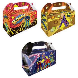 Menu box &ndash; Super hrdinov&eacute; &ndash; 22,5 x 9,5 x 18 cm (12 ks)