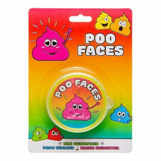 Sliz Smiley Poo Putty v Kel&iacute;mku na Kartě (12 ks)