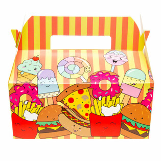 Menu boxy na fastfood - 22,5 x 12 x 9,5 cm (24 kusů)