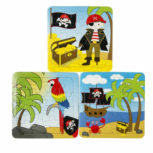 Mix Pir&aacute;tsk&eacute; Puzzle - 14 x 14 cm (50 ks)