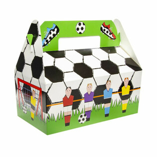 Menu boxy Fotbal - 22.5 x 12 x 9.5 cm (24 ks)