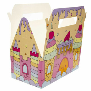 Dětsk&yacute; J&iacute;deln&iacute; Box Ledov&yacute; Z&aacute;mek - 22,5 x 12 x 9,5 cm (24 ks)
