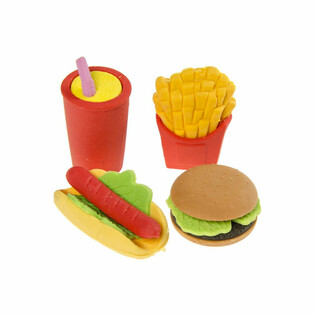 4d&iacute;ln&aacute; sada gum v designu Fast Food (Display 12 ks)