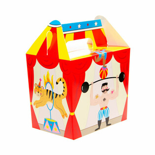 Cirkus Menu Boxy / Krabičky na v&yacute;služky (12 ks)