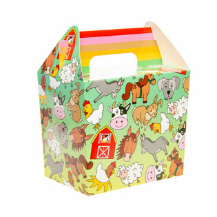 Menu box Farma / Krabičky na d&aacute;rky (12 ks)