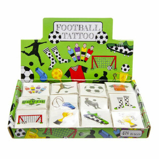 Fun Tetov&aacute;n&iacute; Fotbal - Displej se 48 bal&iacute;čky (12 tetov&aacute;n&iacute; v bal&iacute;čku)