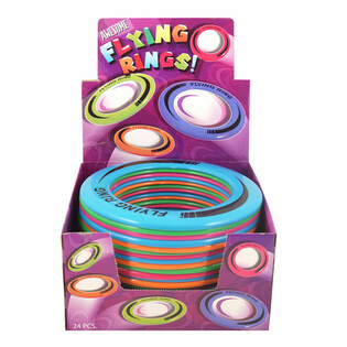 L&eacute;taj&iacute;c&iacute; tal&iacute;ř / Frisbee Ring &Oslash; 25 cm - V Displayi (24 ks)
