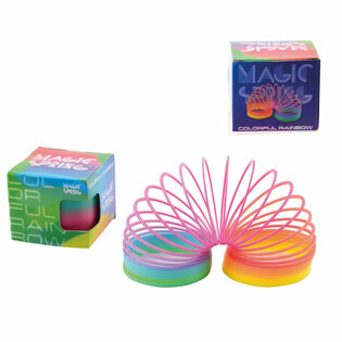 MAGICK&Aacute; PRUŽINA RAINBOW MAGIX V KRABIČCE &Oslash;7,5 CM (12 ks)