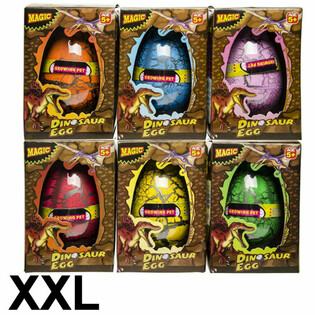 XXL Dinosaur&iacute; rostouc&iacute; vejce (6 ks)