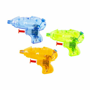 VODN&Iacute; PISTOLKY 9 cm dlouh&eacute; - MIX BAREV (48 ks)