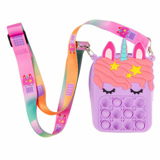 UNICORN / JEDNOROŽEC POP-IT KABELKA V DISPLAYI (24 ks)