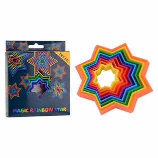 MAGIC STAR 3D FIDGET GAME - 3D MAGIC SHAPE - MAGIC FIDGET 3D - V KRABIČCE (24 ks)
