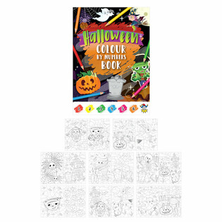 Omalov&aacute;nky Malov&aacute;n&iacute; podle č&iacute;sel - Halloween (48 ks)