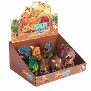 ZVUKOV&Eacute; FIGURKY DINOSAURŮ V DISPLEJI (8 ks)
