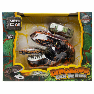 ODPALOVAČ AUT&Iacute;ČEK DINOSAURUS - LUXUSN&Iacute; D&Aacute;RKOV&Yacute; BOX (2 KUSY)