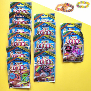 CRAZE LOOPS LOOM - BLINDBAGS - V DISPLEJI (12 kusů)