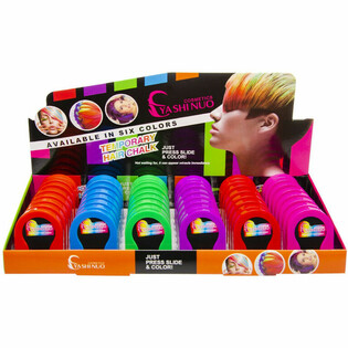 KŘ&Iacute;DY NA VLASY - TEMPORARY HAIR CHALK - MIX BAREV (48 ks)