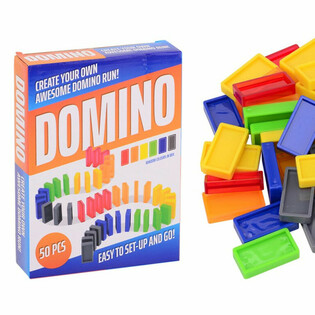 Domino Sada - 50 Kostek v D&aacute;rkov&eacute; Krabičce