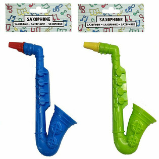 SAXOFON - 16 CM VYSOK&Yacute; - MIX BAREV (12 ks)