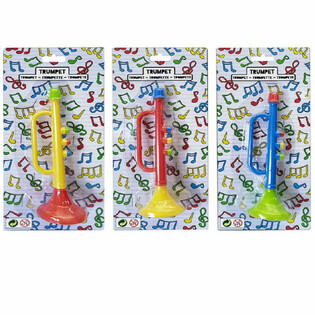 Trumpety na Kartě - 15 cm - Mix Barev