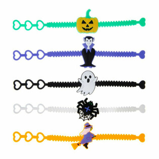 HALLOWEENSK&Eacute; SILIKONOV&Eacute; N&Aacute;RAMKY (12 ks)