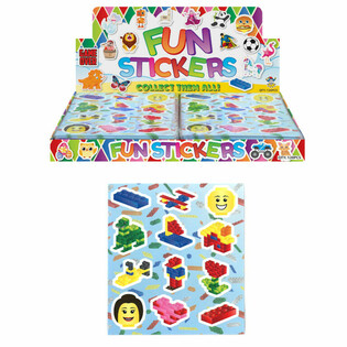 FUN STICKERS - Kostky Brickz (120 ks)