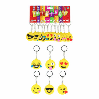 Smiley Kl&iacute;čenky Mix (12 kusů)