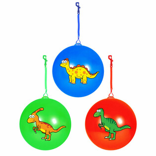 DINOSAUR&Iacute; M&Iacute;Č SE &Scaron;ŇŮRKOU / BUNGEE M&Iacute;Č &Oslash;23 Cm (24 ks)