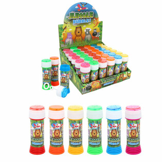 Bublifuk Zv&iacute;ř&aacute;tka z Džungle 50ml v Displayi (36 ks)