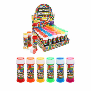 Bublifuk Brickz / Stavebnice 50ml - Display (36 ks)