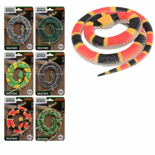 Had Animal World na kartě (60 cm) - Displej 24 ks