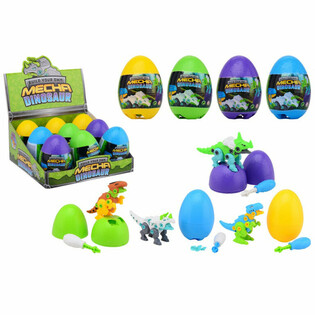 Velk&eacute; Dino Vejce Stavebnice - Display (9 ks)