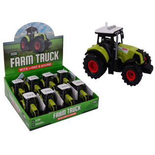 FARMSK&Yacute; TRAKTOR SE SVĚTLEM A ZVUKEM - V DISPLAYI (8 ks)