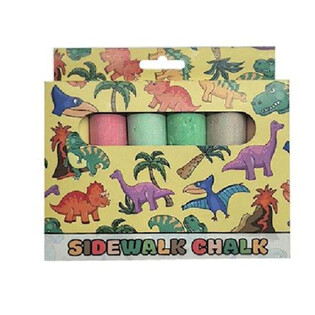 Velk&eacute; Kř&iacute;dy na Chodn&iacute;k 6 ks - Dinosaurus (12 bal.)