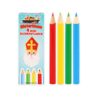 Barevn&eacute; tužky Mikul&aacute;&scaron; (Sinterklaas) 4d&iacute;ln&eacute; v displayi (120 ks)