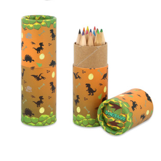 12x Pastelky v Tubě: Motiv: Dinosaurus - v Displayi (20 ks)