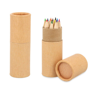 12x Pastelky v Tubusu: Model: Eco Friendly - V Displayi (20 ks)