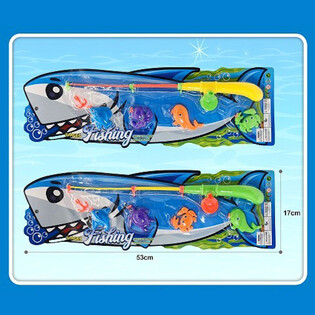 MAGNETICK&Aacute; RYB&Aacute;ŘSK&Aacute; HRA NA KARTĚ - 16x53x3,5 cm (12 ks)