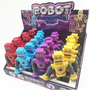 OH&Yacute;BAC&Iacute; FLEXIBILN&Iacute; ROBOTI - MIX BAREV - V DISPLAYI (24 ks)
