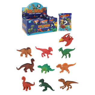 Blindbag / Překvapen&iacute; v s&aacute;čku - T&eacute;ma: Dinosauři v displeji (60 ks)