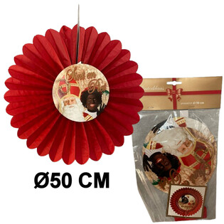 DEKORAČN&Iacute; VĚJ&Iacute;Ř SINTERKLAAS &Oslash;50 CM - SKL&Aacute;DAC&Iacute; (6 ks)