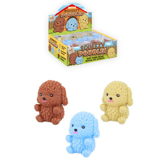 Stretchy Squishy Pudlov&eacute; v Displayi (12 ks)