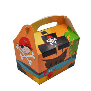 MENU BOX MODEL: PIR&Aacute;T - Rozměry 18.5x12x19 CM - FOOD BOX - KIDS BOX (24 ks)